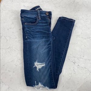 American Eagle ripped skinny Jeans